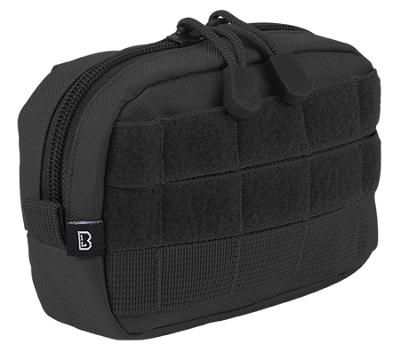 Pochette Brandit MOLLE Compact à glissière poche filet intérieure 11 x 15,5 x 4 cm