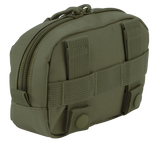 Pochette Brandit MOLLE Compact à glissière poche filet intérieure 11 x 15,5 x 4 cm