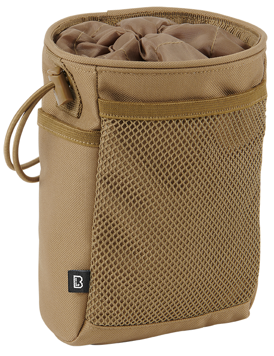 Pochette Brandit MOLLE Tactical 2,5 L collerette à cordon et deux poches latérales