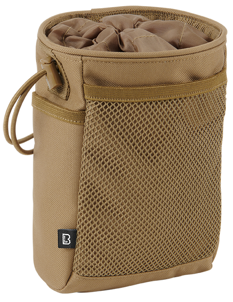 Pochette Brandit MOLLE Tactical 2,5 L collerette à cordon et deux poches latérales