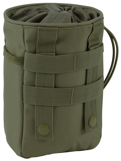 Pochette Brandit MOLLE Tactical 2,5 L collerette à cordon et deux poches latérales