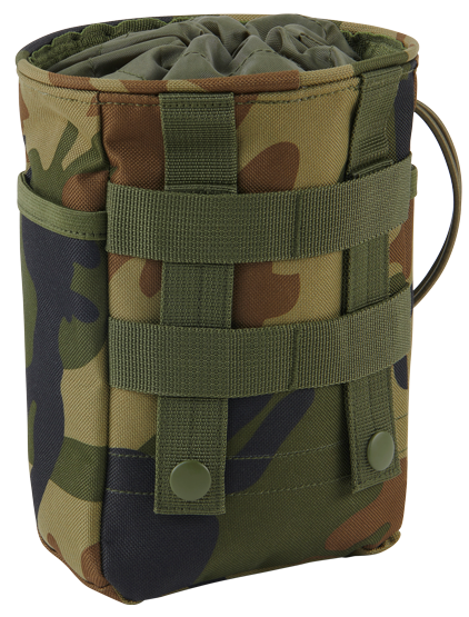 Pochette Brandit MOLLE Tactical 2,5 L collerette à cordon et deux poches latérales