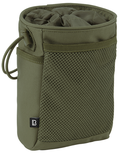 Pochette Brandit MOLLE Tactical 2,5 L collerette à cordon et deux poches latérales