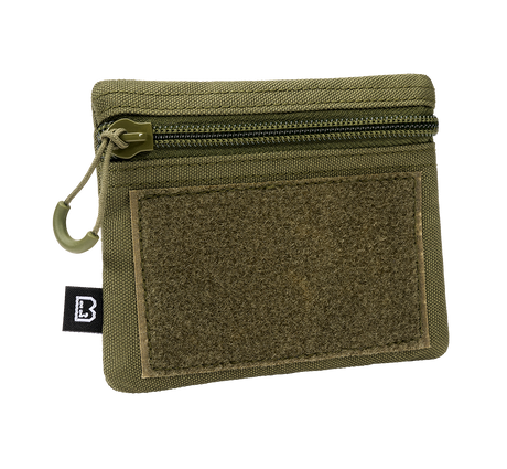 Pochette Brandit Mini EDC polyester 600D anneau porte-clés intégré 12 x 10 cm 32 g