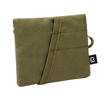 Pochette Brandit Mini EDC polyester 600D anneau porte-clés intégré 12 x 10 cm 32 g