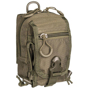 Pochette EDC Mil-Tec Hextac 10×10×15 cm polyester hexagonal enduit PVC MOLLE