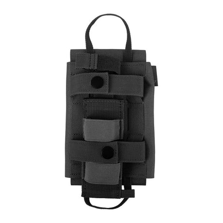 Pochette IFAK Ares avec porte-garrot et porte-ciseaux, gaine et insert amovible, fixation MOLLE