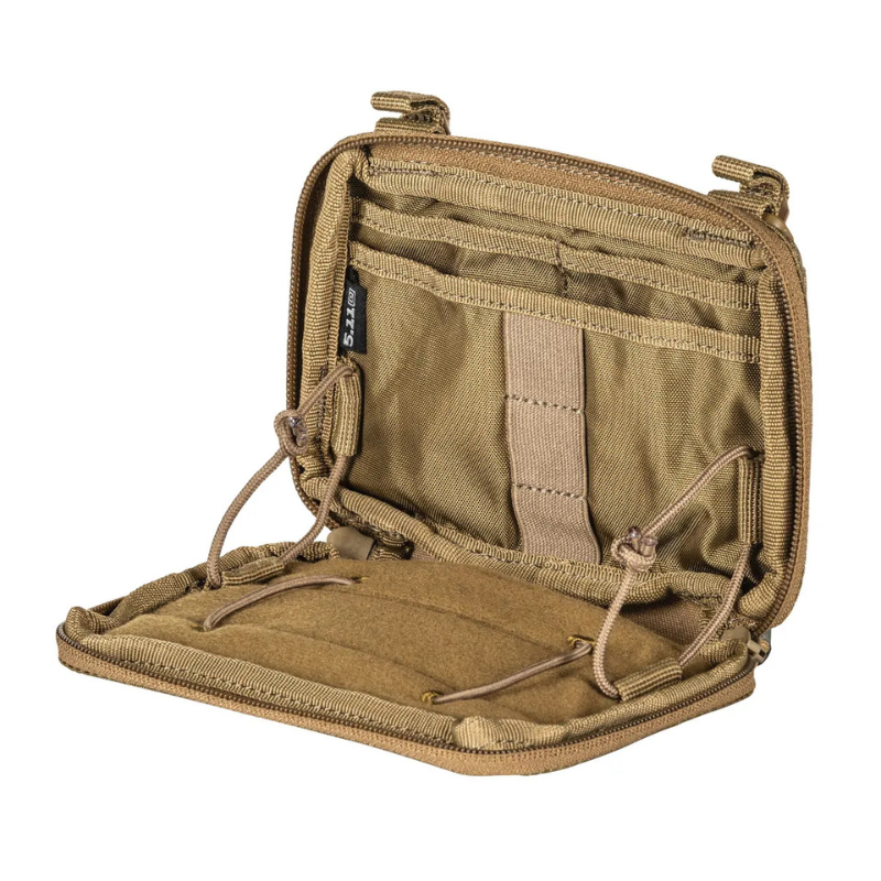 Pochette administrative 5.11 Tactical Flex en nylon 500D hydrofuge à ouverture 180°