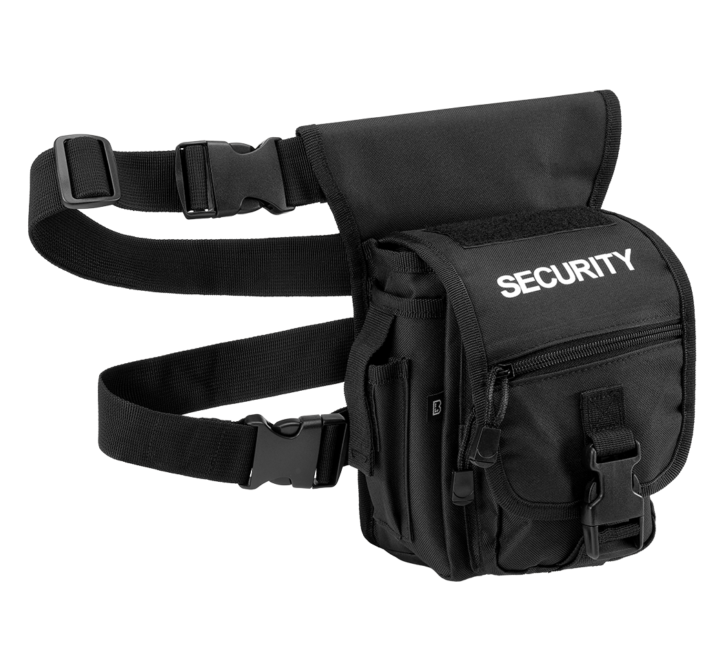 Pochette de cuisse Brandit Security polyester 600D sangles hanche et cuisse amovibles