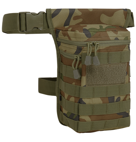 Pochette de cuisse Brandit Side Kick MOLLE 3,5 L compartiment principal à glissière
