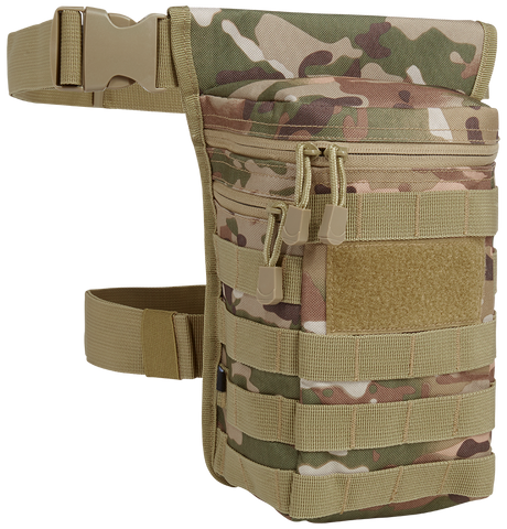 Pochette de cuisse Brandit Side Kick MOLLE 3,5 L compartiment principal à glissière