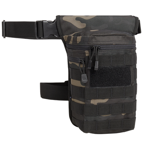 Pochette de cuisse Brandit Side Kick MOLLE 3,5 L compartiment principal à glissière