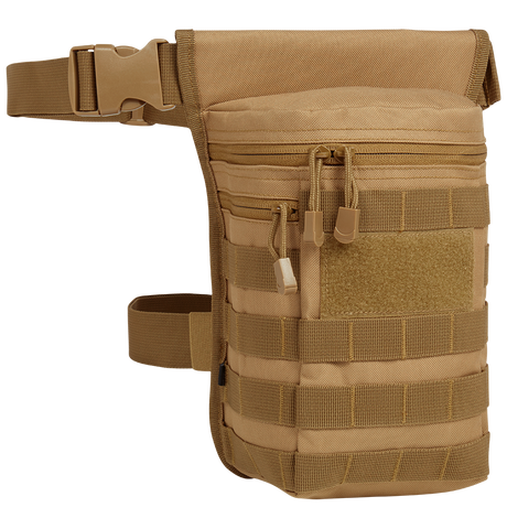 Pochette de cuisse Brandit Side Kick MOLLE 3,5 L compartiment principal à glissière