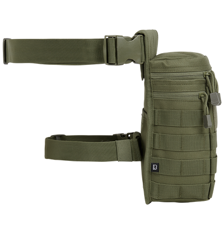 Pochette de cuisse Brandit Side Kick MOLLE 3,5 L compartiment principal à glissière