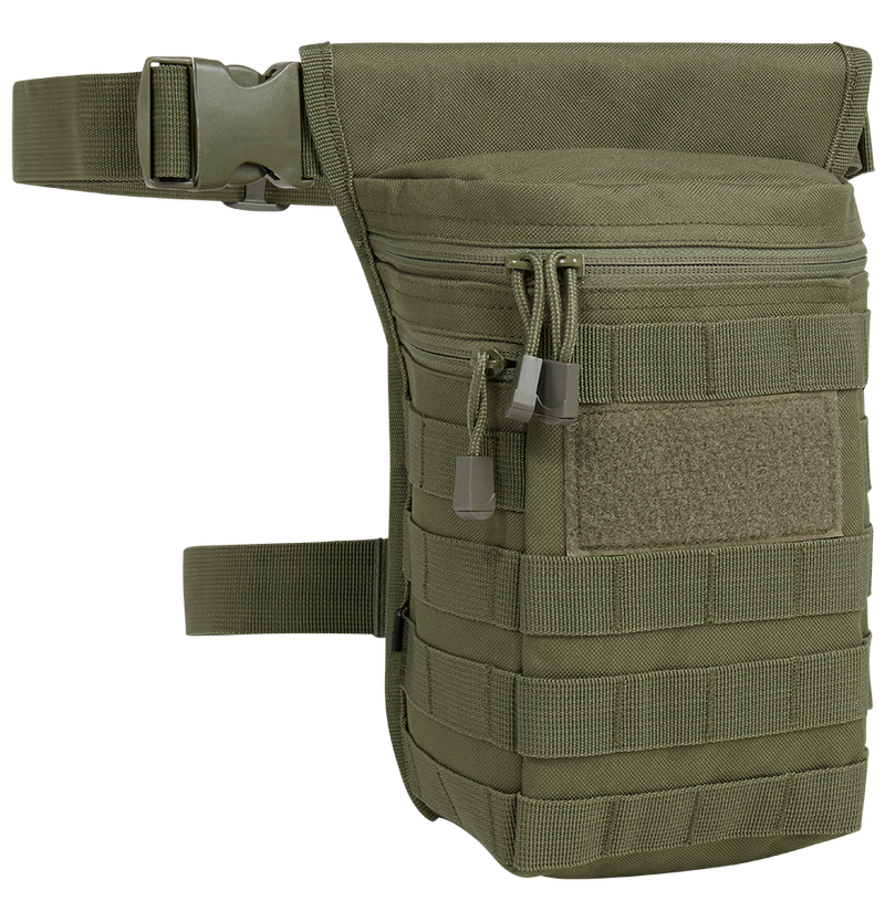Pochette de cuisse Brandit Side Kick MOLLE 3,5 L compartiment principal à glissière