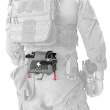 Pochette de premiers secours Agilite MD2 IFAK vendue vide à ouverture ambidextre