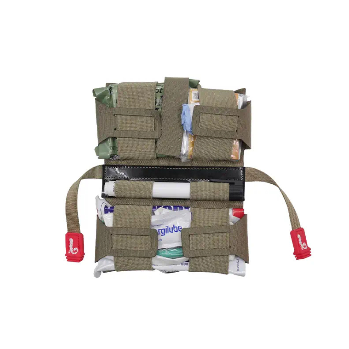 Pochette de premiers secours Agilite MD2 IFAK vendue vide à ouverture ambidextre