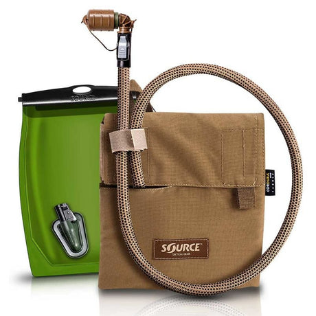 Pochette d'hydratation Source Tactical Kangaroo 1 L isolée MOLLE avec réservoir inclus