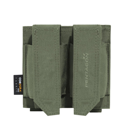 Pochette double Pentagon FB en nylon 500D 13,5 x 12 x 4,5 cm à accès rapide
