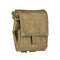 Pochette fourre-tout pliable Mil-Tec en polyester format replié 11 x 4 x 13 cm MOLLE