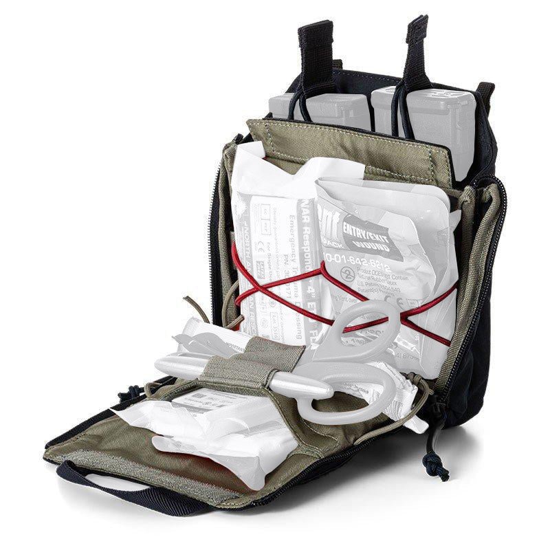 Pochette médicale 5.11 Tactical TacMed Flex en nylon N500D à ouverture frontale rabattable