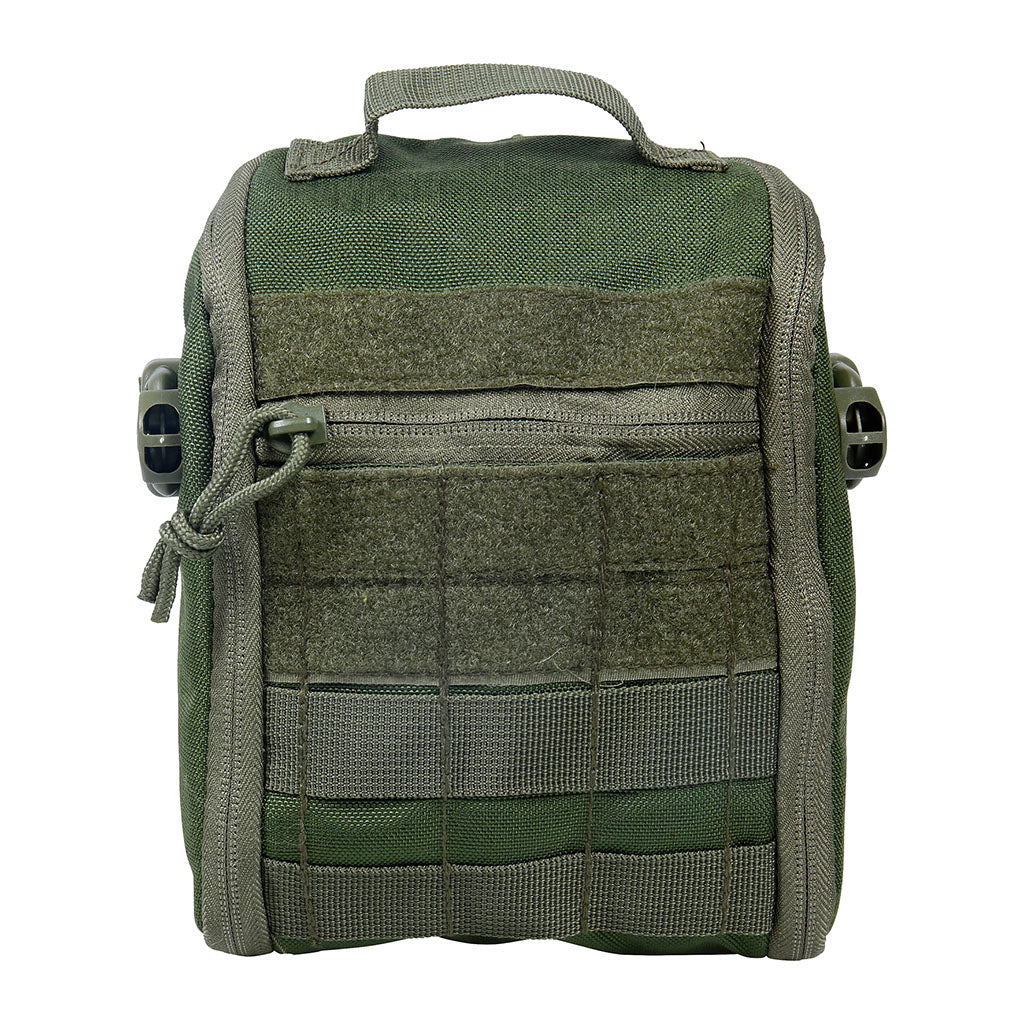 Pochette médicale Ares MOLLE détachable à ouverture complète et compartiments élastiques