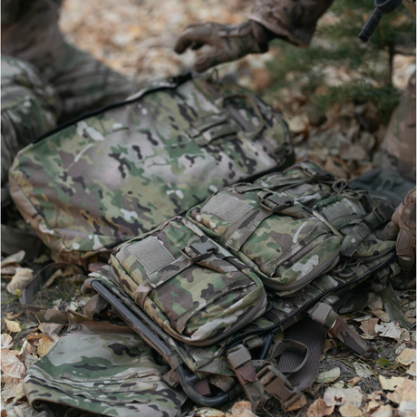 Pochette médicale à extraction rapide Eberlestock Rip-Away Large Multicam