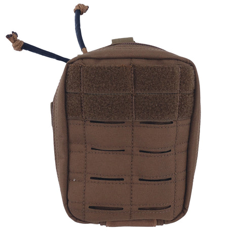 Pochette médicale détachable Cordura 600D ouverture à plat 17 x 13 x 7 cm