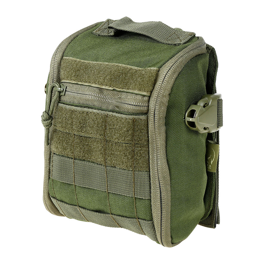 Pochette médicale garnie Ares MOLLE avec garrot pansement compressif et ciseaux