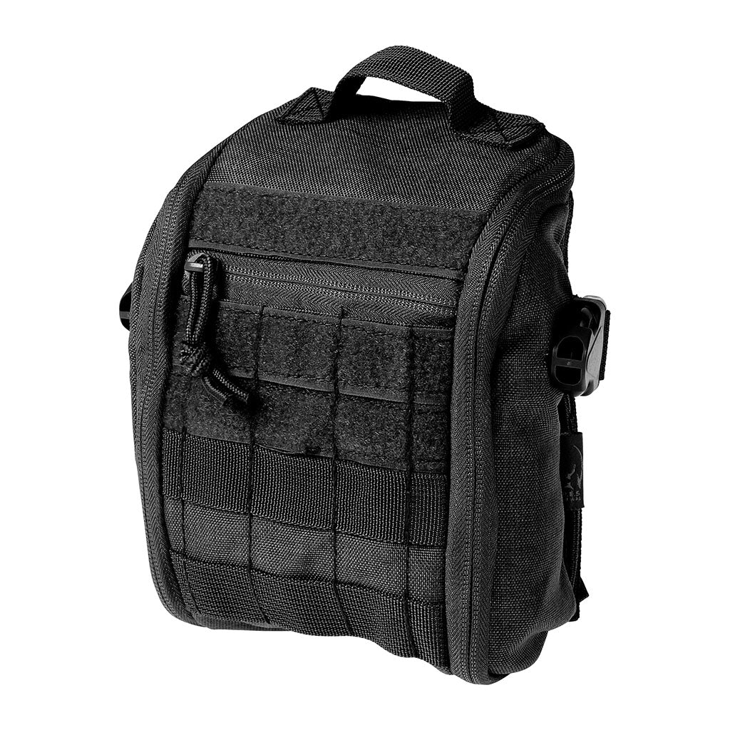 Pochette médicale garnie Ares MOLLE avec garrot pansement compressif et ciseaux