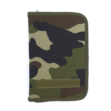 Pochette porte-documents OPEX A5 polyester à glissière avec bloc-notes fourni