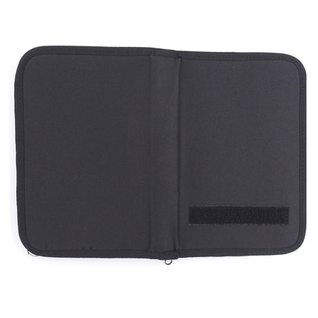 Pochette porte-documents OPEX A5 polyester à glissière avec bloc-notes fourni