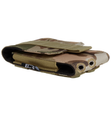 Pochette téléphone Brandit MOLLE format moyen rabat auto-agrippant 13 x 7 x 2,5 cm