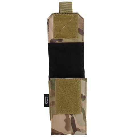 Pochette téléphone Brandit MOLLE format moyen rabat auto-agrippant 13 x 7 x 2,5 cm