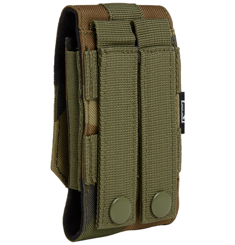 Pochette téléphone Brandit MOLLE format moyen rabat auto-agrippant 13 x 7 x 2,5 cm