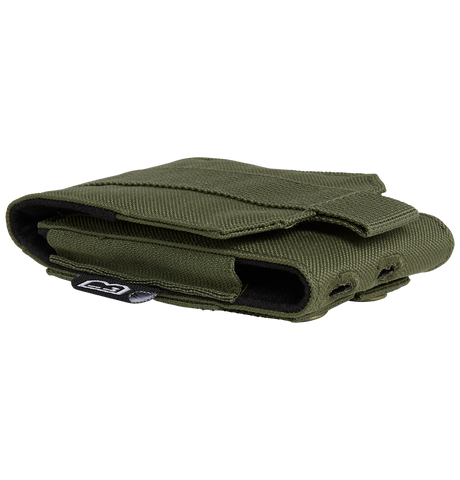 Pochette téléphone Brandit MOLLE format moyen rabat auto-agrippant 13 x 7 x 2,5 cm