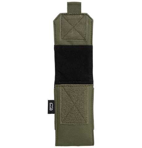 Pochette téléphone Brandit MOLLE format moyen rabat auto-agrippant 13 x 7 x 2,5 cm