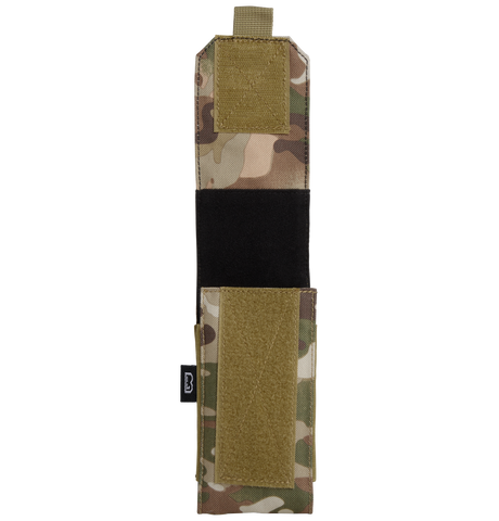 Pochette téléphone Brandit MOLLE grand format doublure souple passages de câble