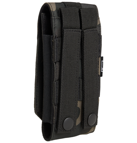 Pochette téléphone Brandit MOLLE grand format doublure souple passages de câble