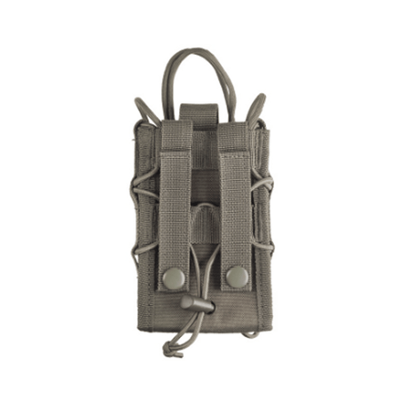 Pochette téléphone Mil-Tec MOLLE polyester PVC 9,3 × 14,5 cm avec bandoulière et tirette pull-up