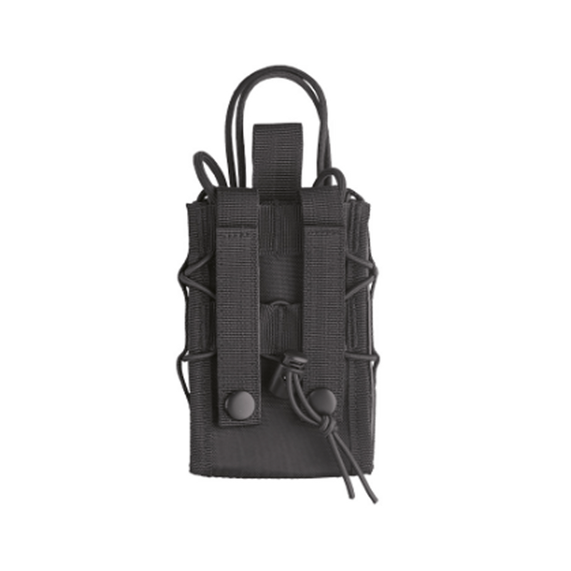 Pochette téléphone Mil-Tec MOLLE polyester PVC 9,3 × 14,5 cm avec bandoulière et tirette pull-up