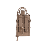 Pochette téléphone Mil-Tec MOLLE polyester PVC 9,3 × 14,5 cm avec bandoulière et tirette pull-up
