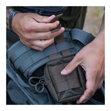 Pochette utilitaire tactique Eberlestock Recon compatible MOLLE pour harnais jumelles