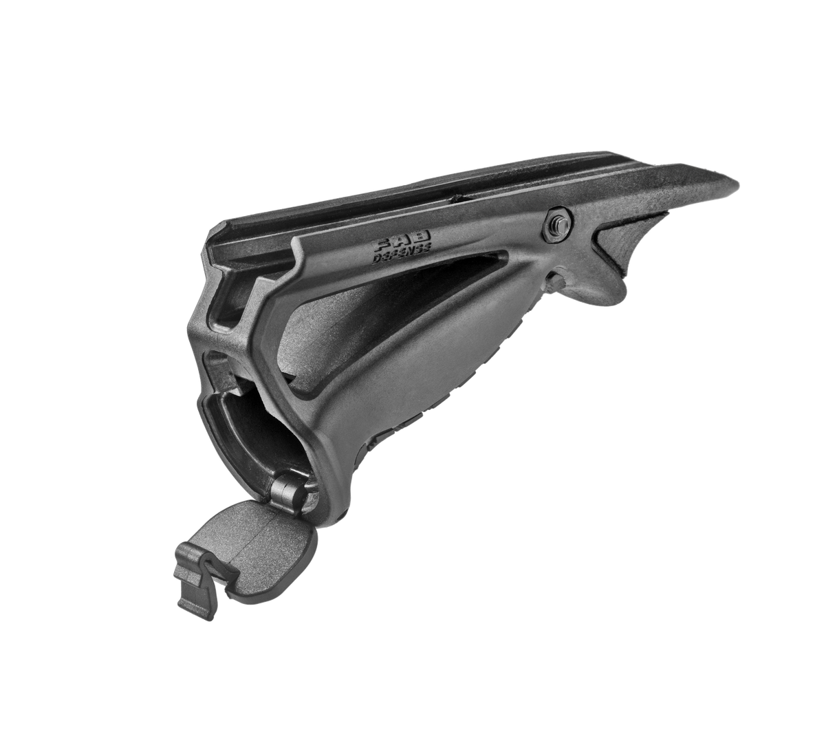 Poignée avant ergonomique FAB Defense PTK + VTS Combo avec support de pouce pour rail Picatinny