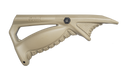 Poignée avant ergonomique FAB Defense PTK + VTS Combo avec support de pouce pour rail Picatinny