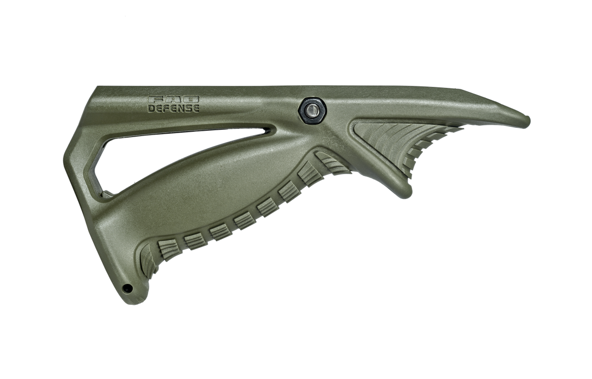 Poignée avant ergonomique FAB Defense PTK + VTS Combo avec support de pouce pour rail Picatinny