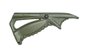 Poignée avant ergonomique FAB Defense PTK + VTS Combo avec support de pouce pour rail Picatinny