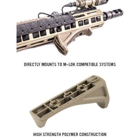 Poignée avant inclinée M-LOK AFG Magpul à fixation directe 34 g visserie incluse