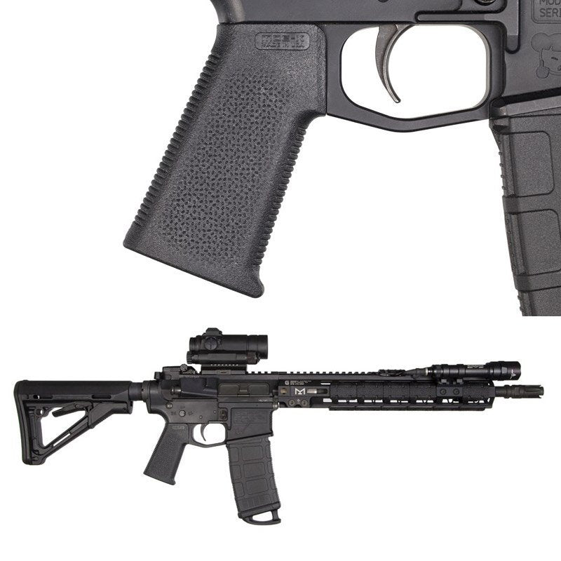 Poignée pistolet MOE-K Magpul pour AR15 et M4 compacte 68 g texture antidérapante