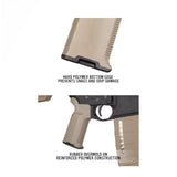 Poignée pistolet MOE-K2+ Magpul pour AR15 et M4 surmoulage caoutchouc trappe de rangement